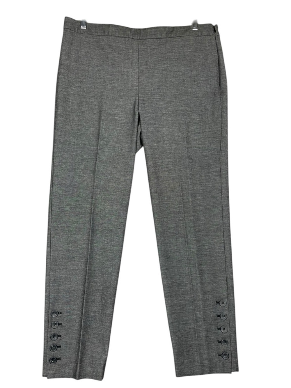 Talbots Chatham‎ Button Accent Stylish Career Casual Versatile Ankle Pants - 16